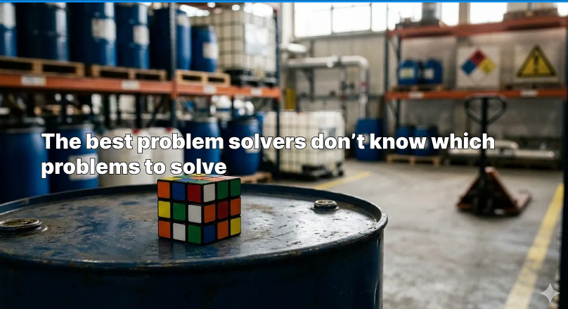 The best problem solvers don’t know which problems to solve